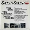 Don Byas, Ben Webster, Johnny Hodges 1970’s 2482 068 Sax in Satin Used LP