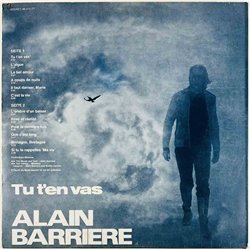 Barrière Alain 1975 89 415 OT Tu T'en Vas Used LP