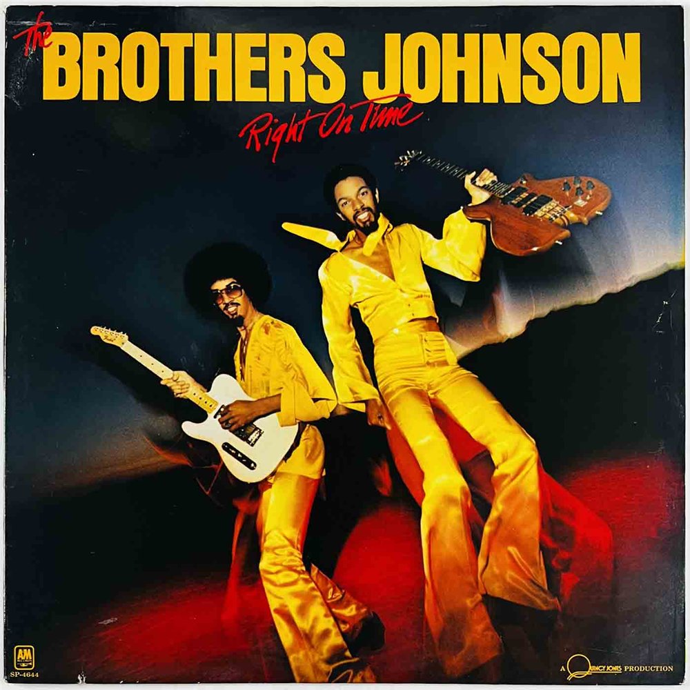 Brothers Johnson 1977 SP-4644 Right On Time Used LP