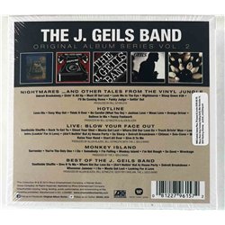 J. Geils Band uusi CD Original album series vol.2 5CD uusi CD