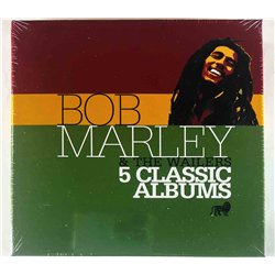 Marley Bob & The Wailers uusi CD 5 Classic Albums 5CD uusi CD