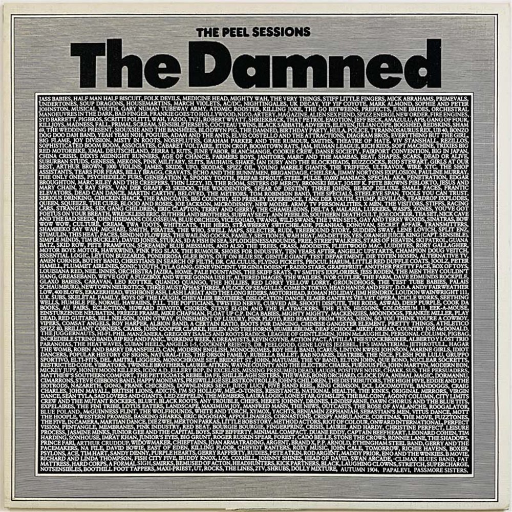 Damned vinyl LP The Peel Session  kansi EX levy EX Käytetty LP