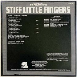 Stiff Little Fingers vinyl LP The Peel Session  kansi EX levy EX Käytetty LP