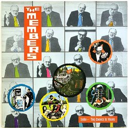 Members vinyl LP 1980 - The Choice Is Yours  kansi EX- levy EX Käytetty LP