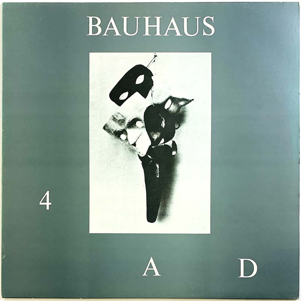 Bauhaus vinyl LP 4AD 12-inch EP  kansi EX levy EX Käytetty LP