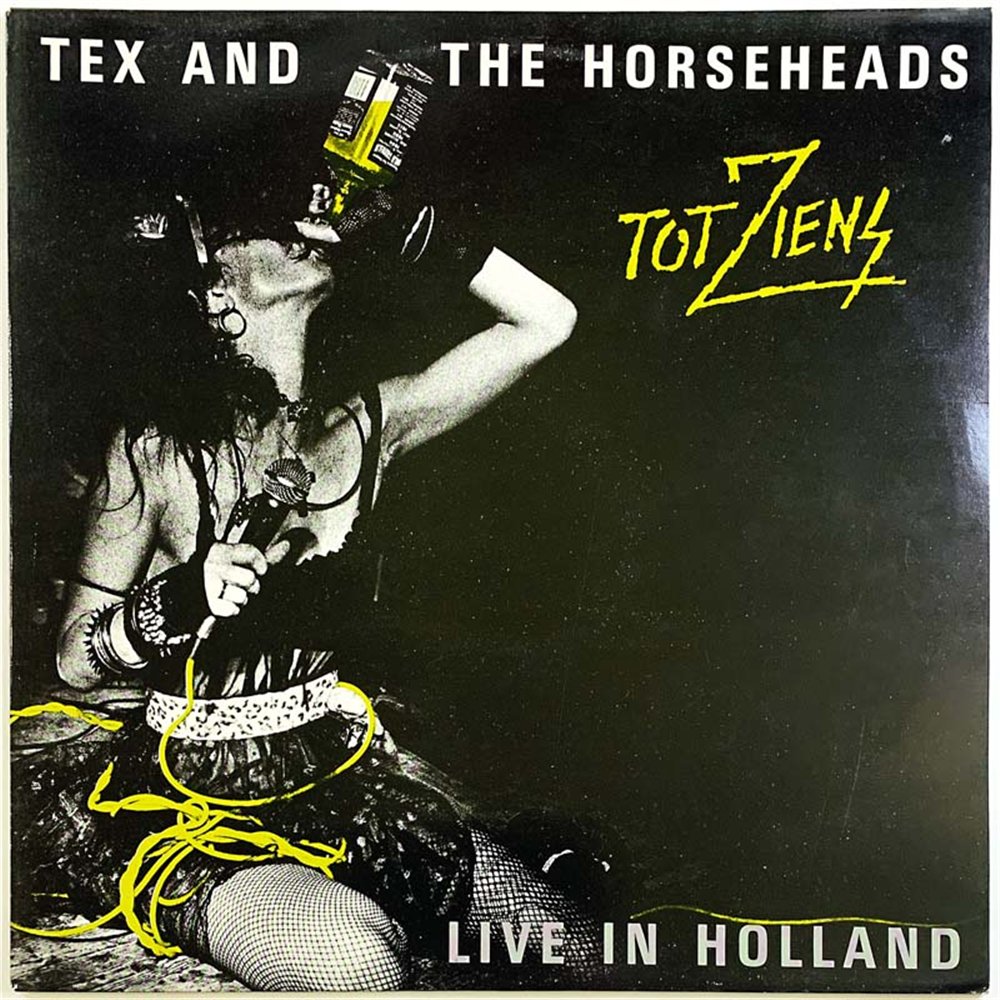 Tex and the Horseheads vinyl LP Tot Ziens (Live In Holland)  kansi EX- levy EX Käytetty LP