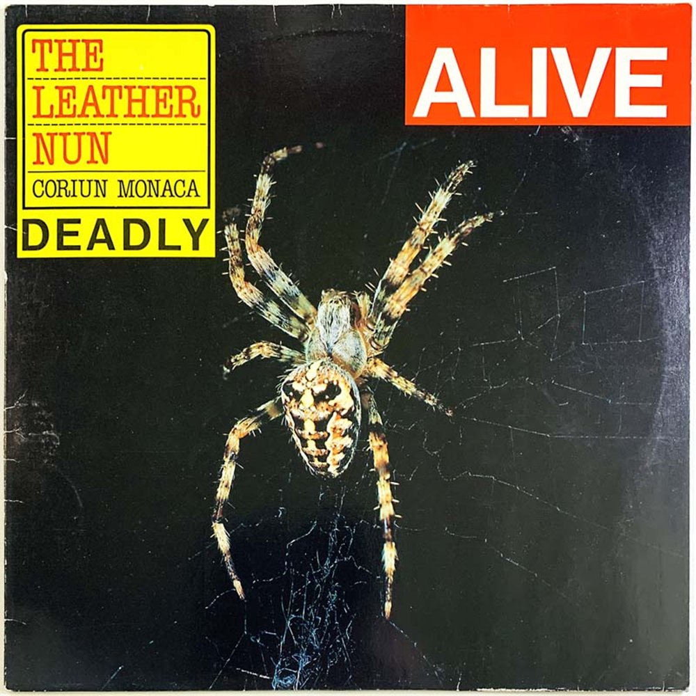 Leather Nun vinyl LP Alive  kansi VG+ levy EX Käytetty LP