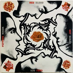 Red Hot Chili Peppers vinyl LP Blood Sugar Sex Magik 2LP  kansi EX- levy EX Käytetty LP