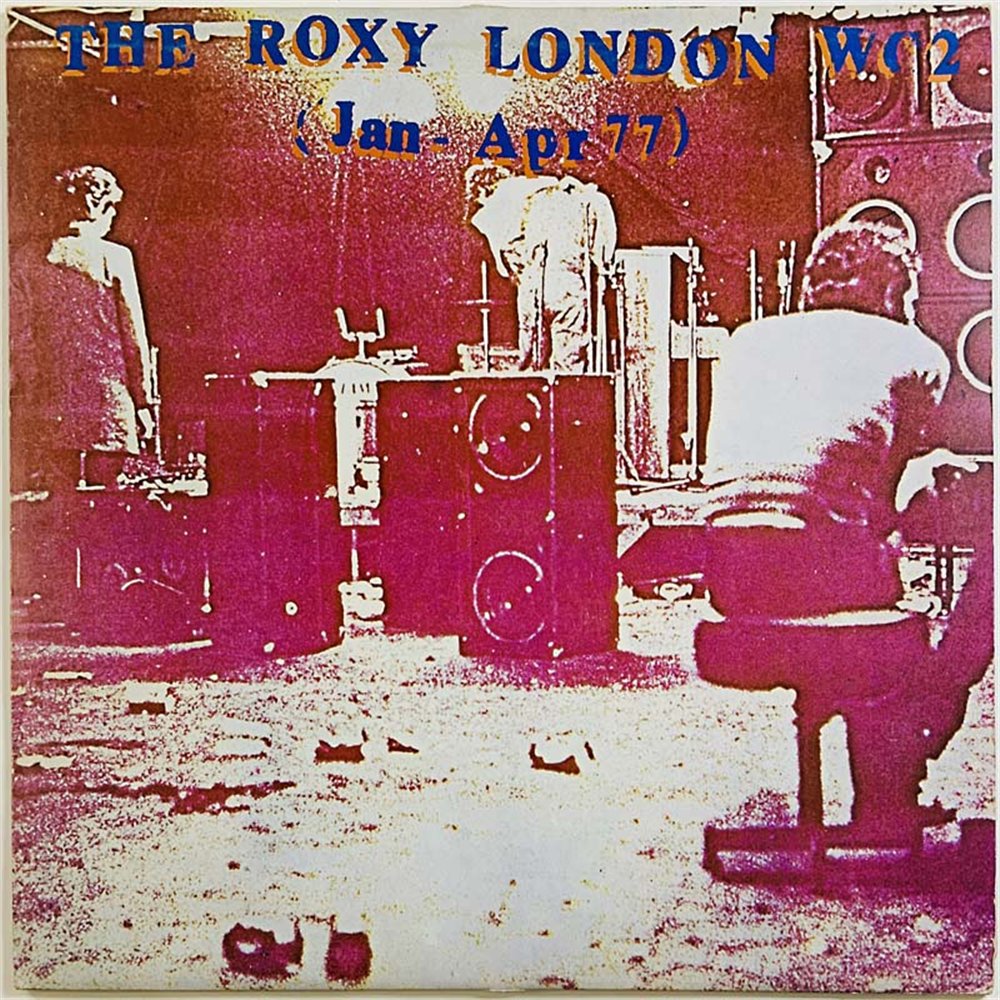 Adverts, Eater, Buzzcocks ym. vinyl LP The Roxy London WC2 (Jan - Apr 77)  kansi EX- levy EX Käytetty LP