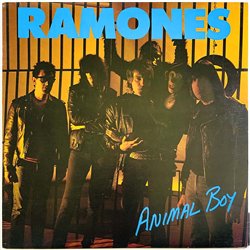 Ramones vinyl LP Animal Boy  kansi EX levy EX Käytetty LP