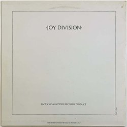 Joy Division vinyl LP Closer  kansi VG levy EX Käytetty LP