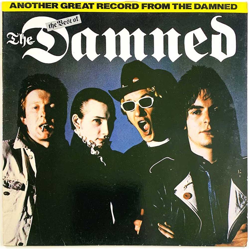 Damned vinyl LP Another great record from the Damned  kansi EX levy EX Käytetty LP