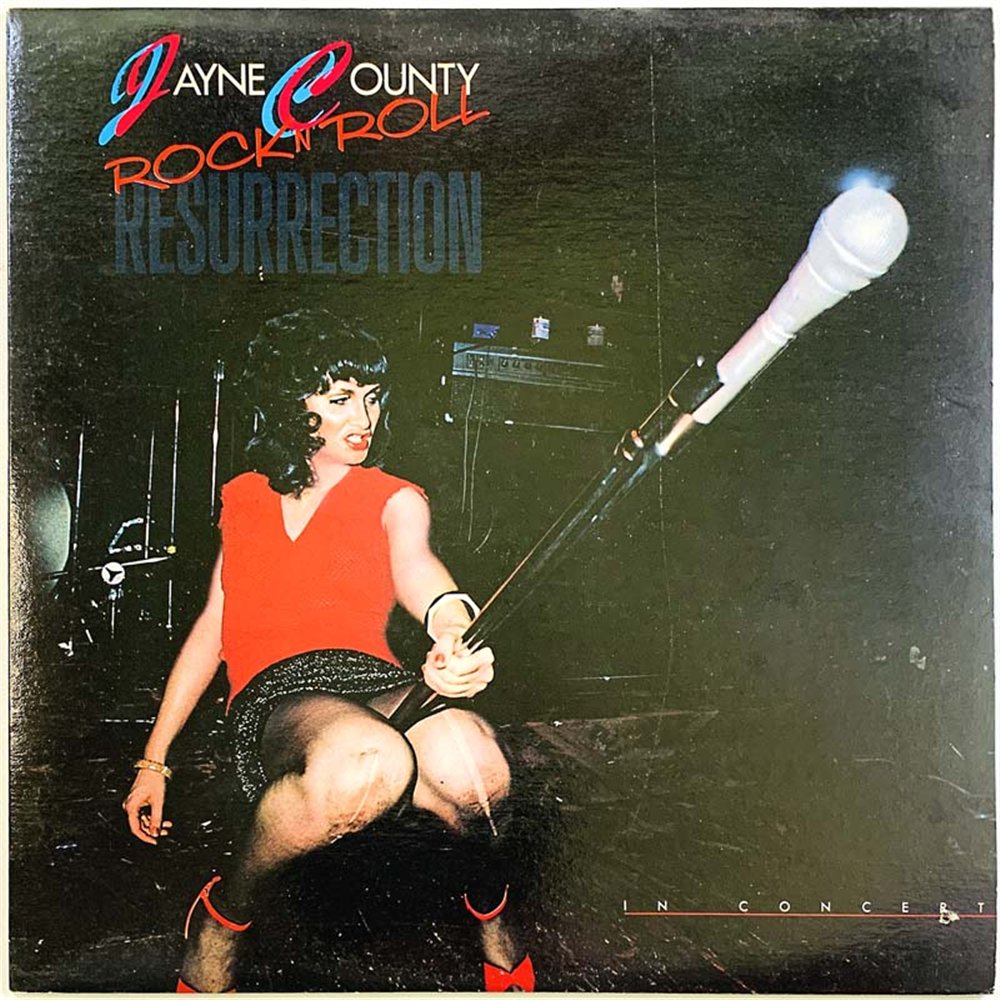 Wayne County vinyl LP Rock’N’Roll Resurrection  kansi EX levy EX Käytetty LP