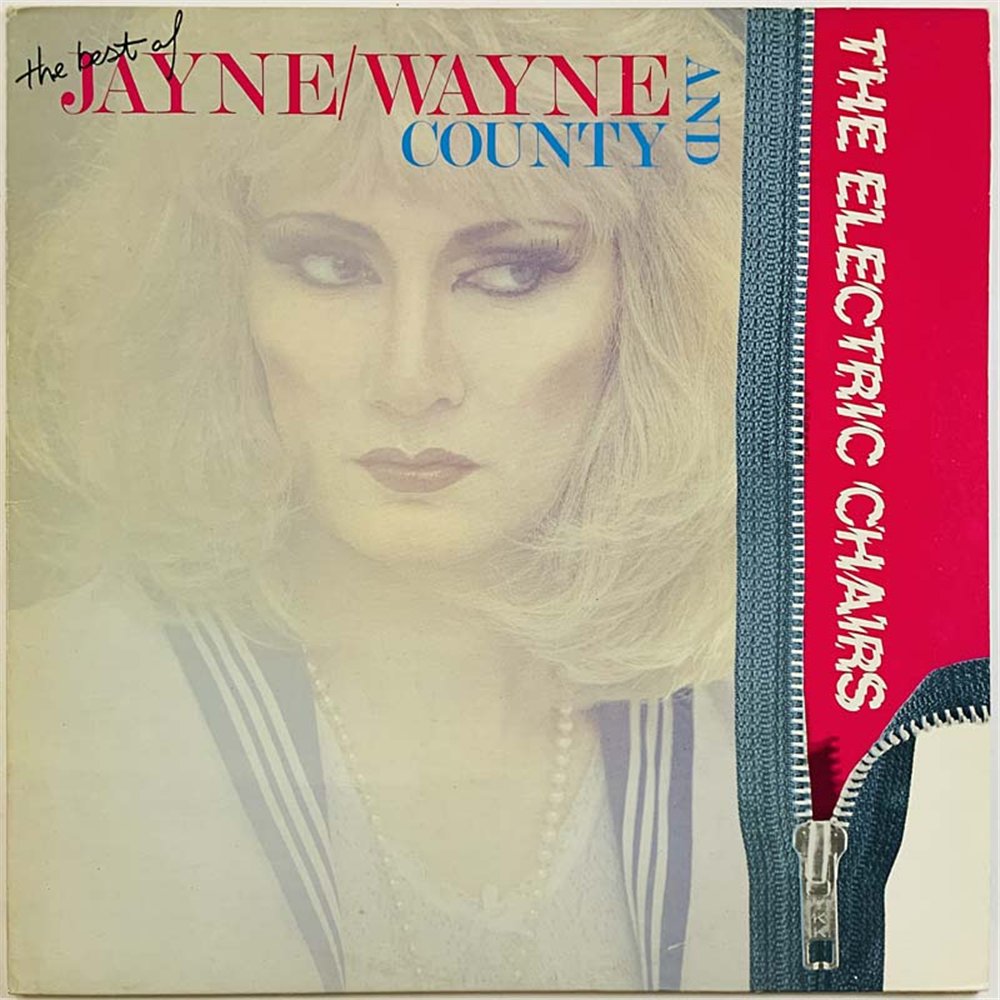 Wayne County & The Electric Chairs vinyl LP The Best Of - white vinyl  kansi EX levy EX Käytetty LP