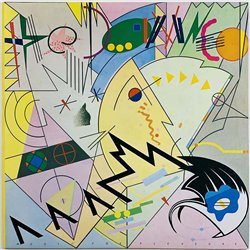 Damned vinyl LP Music For Pleasure  kansi EX levy EX Käytetty LP