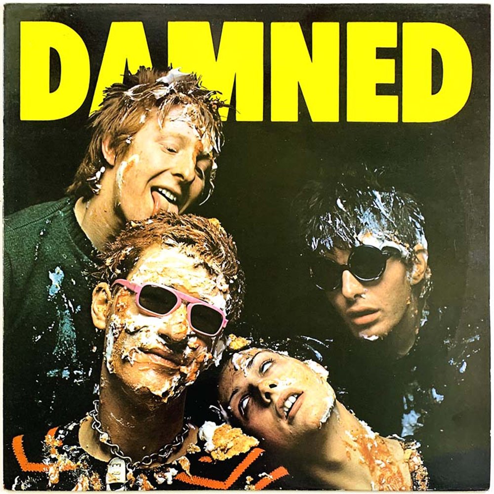 Damned vinyl LP Damned Damned Damned  kansi VG+ levy EX Käytetty LP