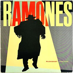 Ramones vinyl LP Pleasant Dreams  kansi VG levy EX- Käytetty LP