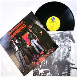Ramones vinyl LP Halfway to sanity  kansi EX- levy EX Käytetty LP