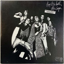 Cooper Alice vinyl LP Love it to death  kansi EX levy EX Käytetty LP
