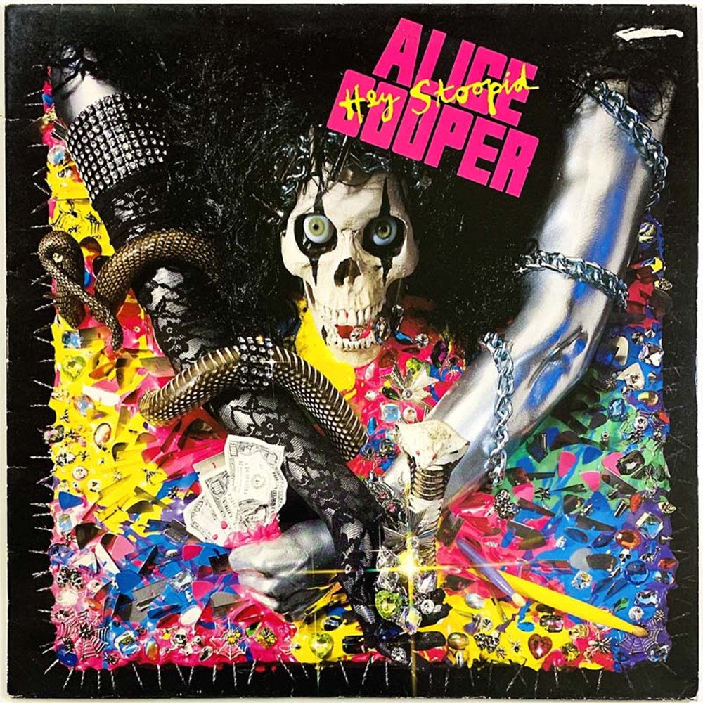 Cooper Alice vinyl LP Hey Stoopid  kansi VG levy EX Käytetty LP