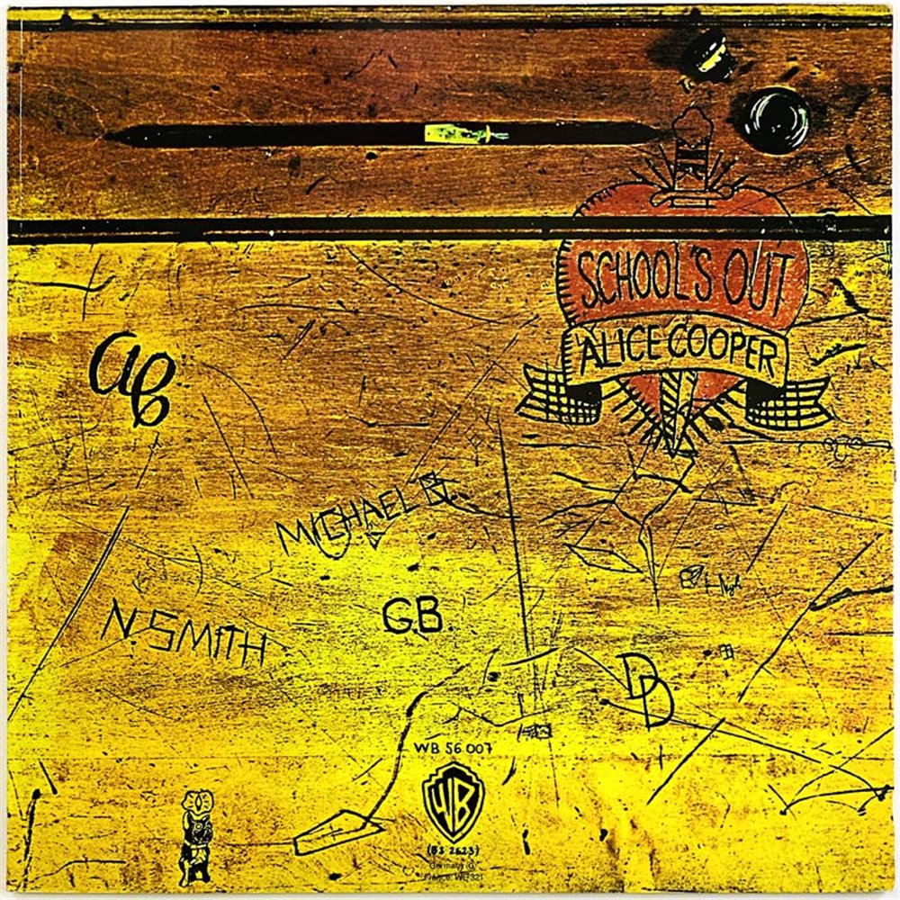 Cooper Alice vinyl LP School’s Out  kansi EX levy EX Käytetty LP