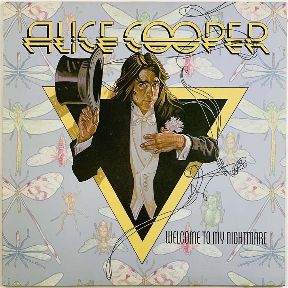 Cooper Alice vinyl LP Welcome to my nightmare  kansi EX levy EX Käytetty LP