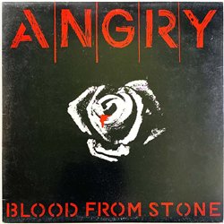 Angry Anderson vinyl LP Blood from stone  kansi EX levy EX Käytetty LP
