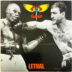 Cockney Rejects vinyl LP Lethal  kansi EX levy EX- Käytetty LP