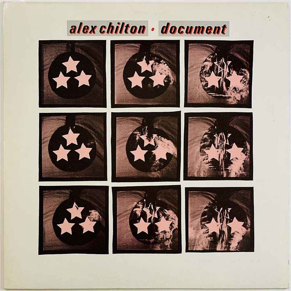 Chilton Alex vinyl LP Document  kansi EX levy EX Käytetty LP