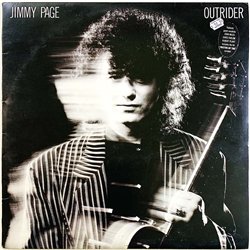 Page Jimmy vinyl LP Outrider  kansi VG+ levy EX- Käytetty LP