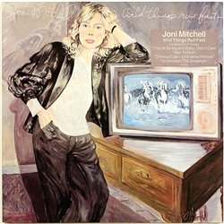 Mitchell Joni vinyl LP Wild things run fast  kansi EX- levy EX- Käytetty LP