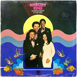 Gladys Knight & The Pips vinyl LP Knight Time  kansi G+ levy EX- Käytetty LP