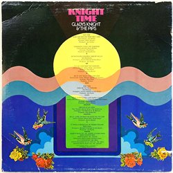 Gladys Knight & The Pips vinyl LP Knight Time  kansi G+ levy EX- Käytetty LP