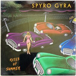 Spyro Gyra vinyl LP Rites of summer  kansi EX levy EX Käytetty LP