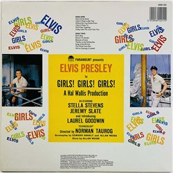 Elvis vinyl LP Girls! Girls! Girls!  kansi EX levy EX Käytetty LP