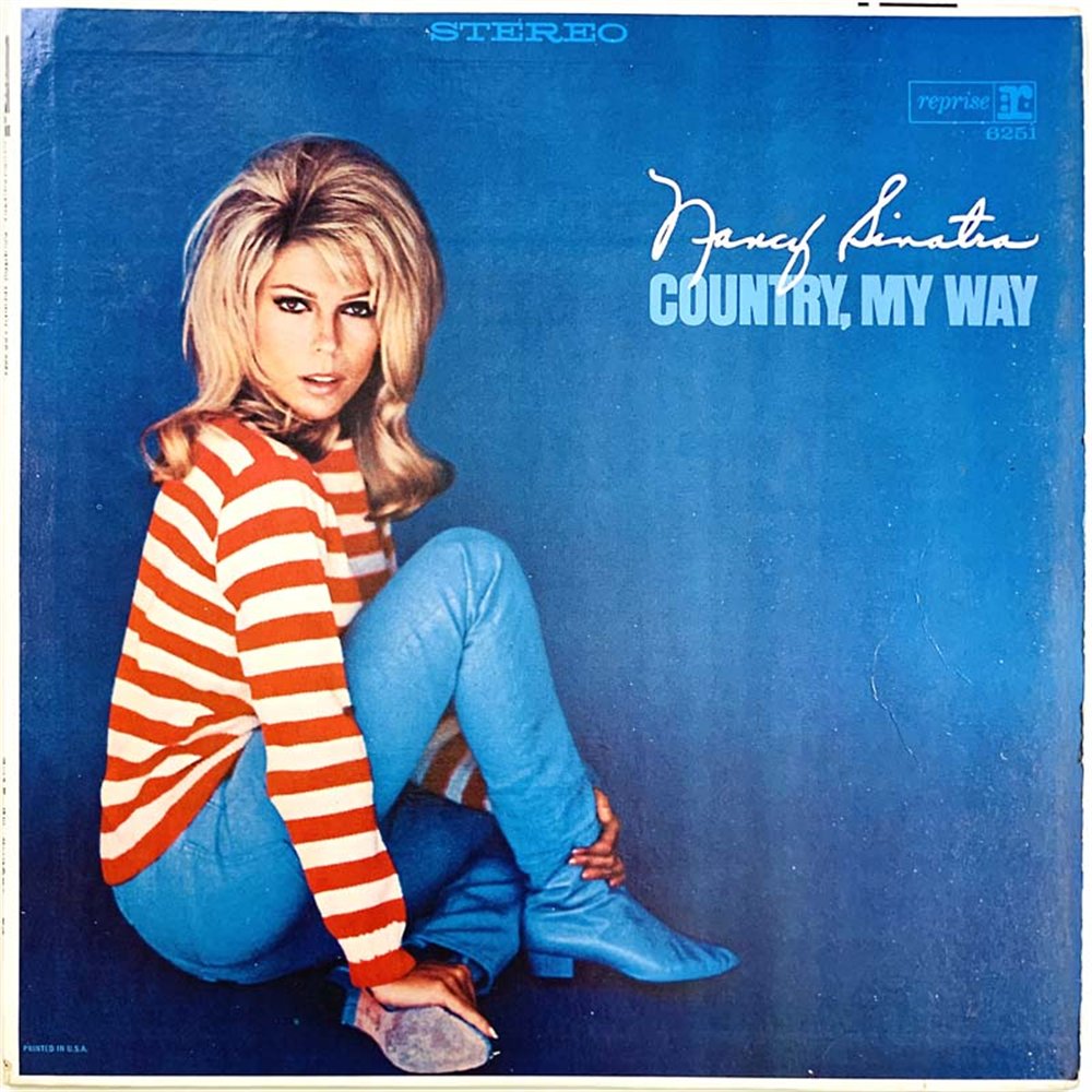 Sinatra Nancy vinyl LP Country, my way  kansi VG+ levy VG+ Käytetty LP