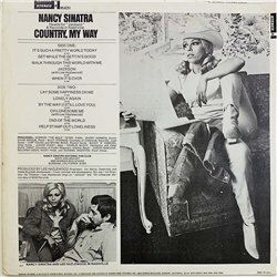 Sinatra Nancy vinyl LP Country, my way  kansi VG+ levy VG+ Käytetty LP
