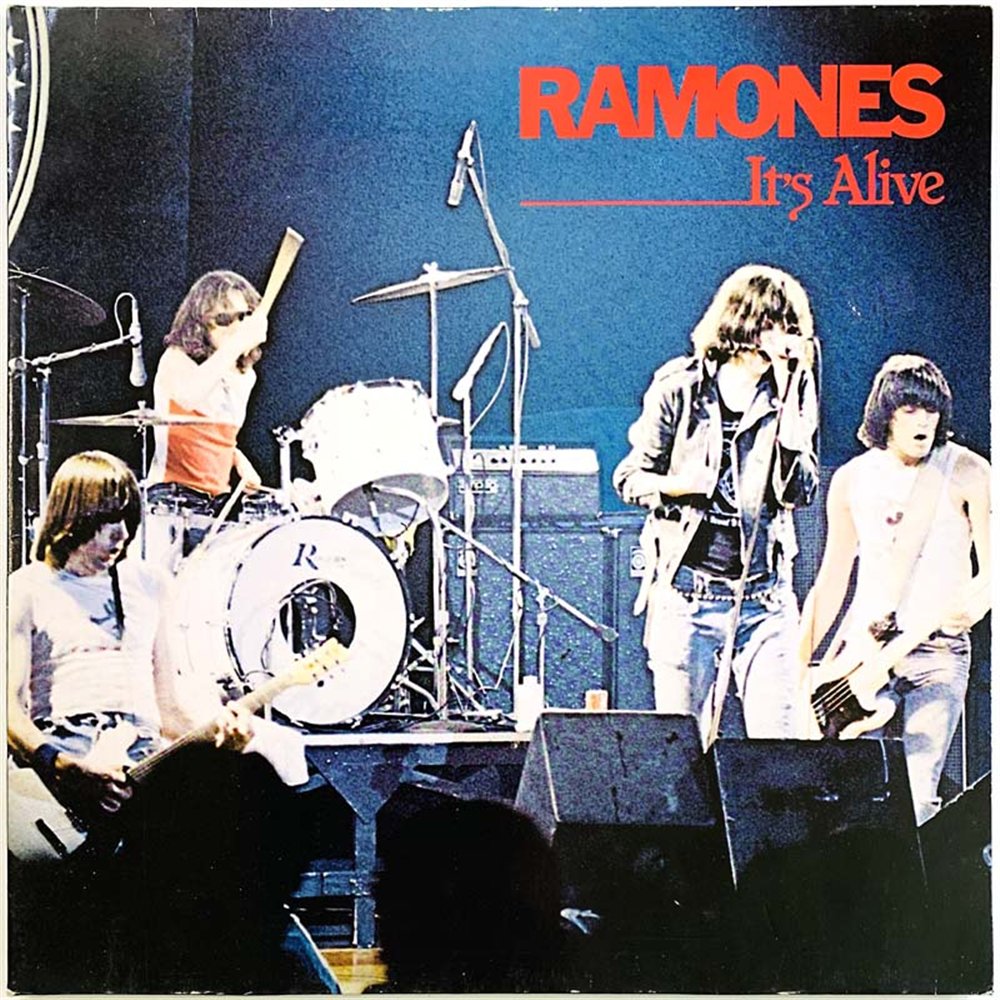 Ramones vinyl LP It’s Alive 2LP  kansi VG+ levy EX Käytetty LP