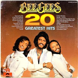Bee Gees vinyl LP 20 Greatest Hits  kansi VG- levy VG Käytetty LP