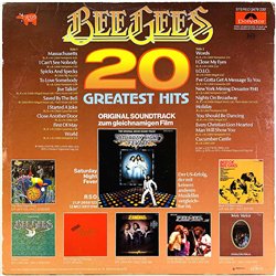 Bee Gees vinyl LP 20 Greatest Hits  kansi VG- levy VG Käytetty LP