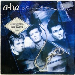 a-ha vinyl LP Stay On These Roads  kansi VG levy EX Käytetty LP