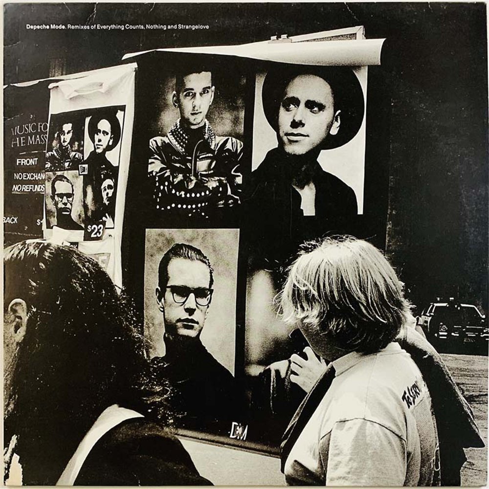Depeche Mode vinyl LP Remixes Of Everything Counts 12-inch maxi  kansi VG+ levy EX- Käytetty LP