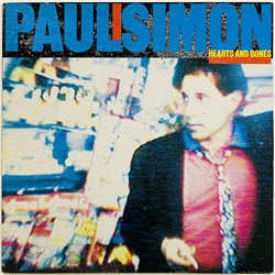 Simon Paul vinyl LP Hearts and bones  kansi EX- levy EX Käytetty LP