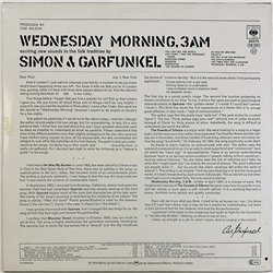 Simon & Garfunkel vinyl LP Wednesday Morning, 3 A.M.  kansi G+ levy EX Käytetty LP