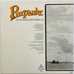 Piirpauke vinyl LP Yö Kyöpelinvuorella  kansi EX levy EX Käytetty LP