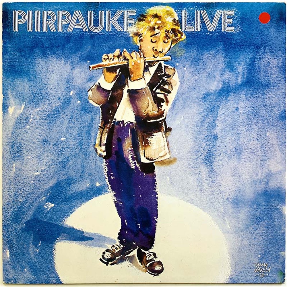 Piirpauke vinyl LP Piirpauke Live  kansi VG+ levy EX Käytetty LP