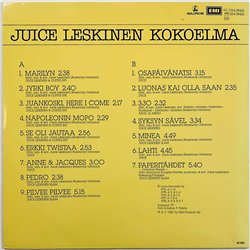 Leskinen Juice vinyl LP Kokoelma  kansi EX levy EX Käytetty LP