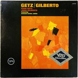 Stan Getz / João Gilberto vinyl LP Getz / Gilberto  kansi VG levy EX Käytetty LP