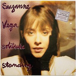 Vega Suzanne vinyl LP Solitude standing  kansi VG+ levy EX Käytetty LP