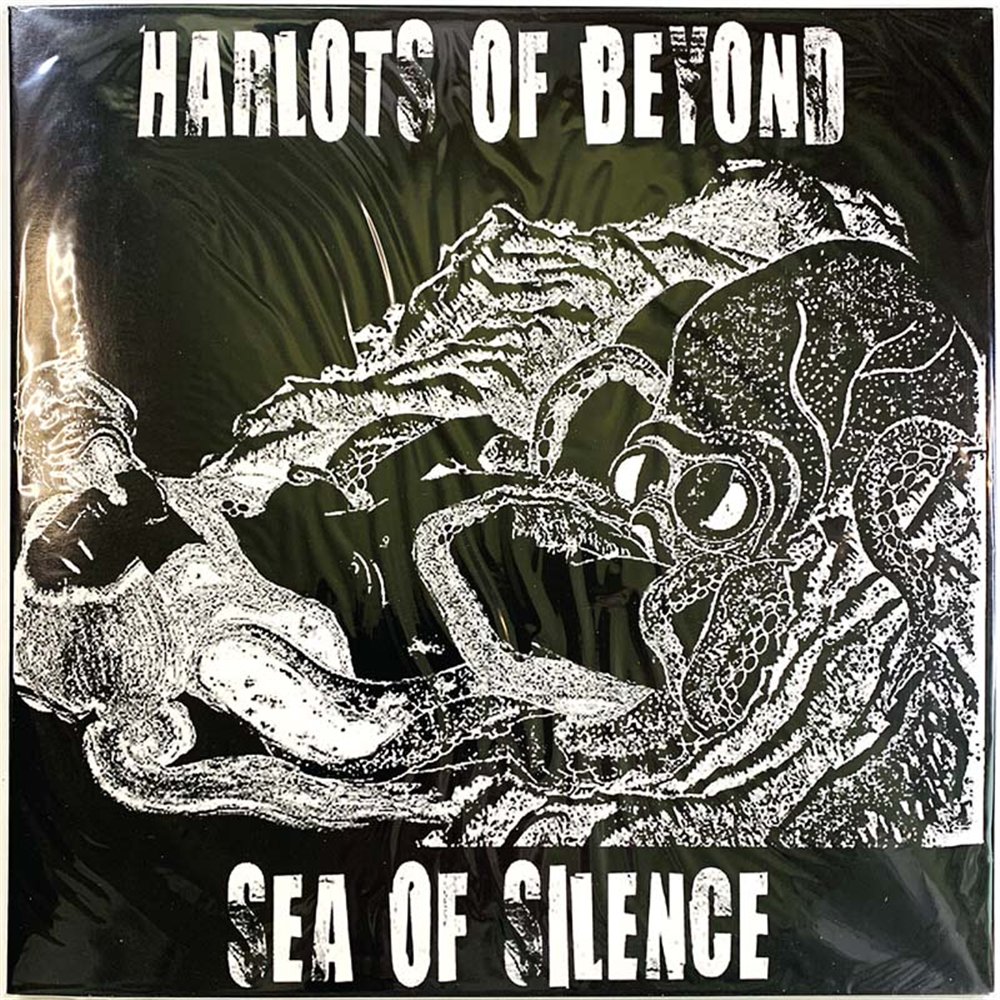 Harlots Of Beyond vinyl LP Sea of silence  kansi EX levy EX Käytetty LP